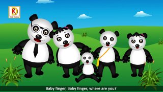 Finger Family Panda Finger Family (Animal Finger Family)