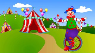 Finger Family Clowns | Nursery Rhymes | Children songs