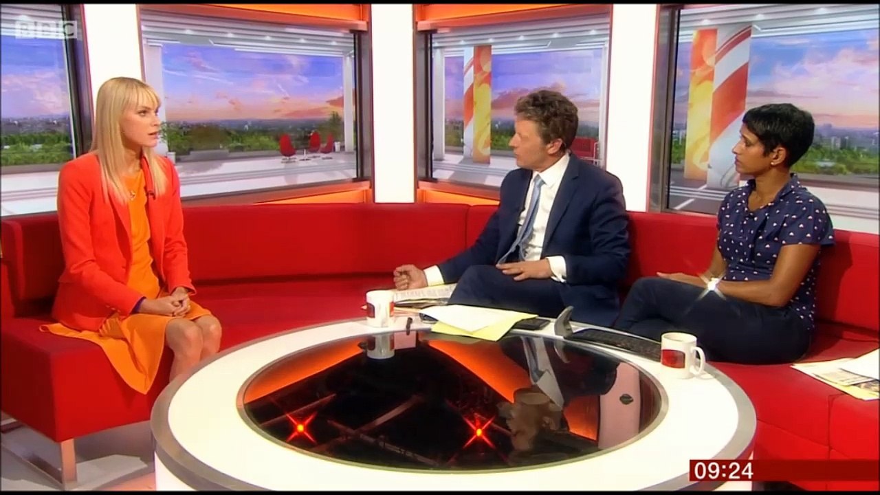 Sophie Ward about Lyme disease on BBC Breakfast 28-07-2018