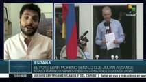 Moreno: Assange saldrá de embajada ecuatoriana en algún momento