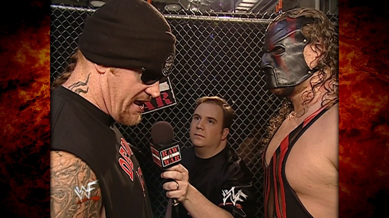 The Undertaker w/ Kane Backstage Interview 3/26/01