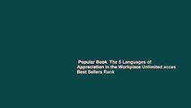 Popular Book  The 5 Languages of Appreciation in the Workplace Unlimited acces Best Sellers Rank