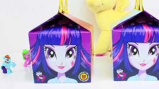 My Little Pony MLP Equestria Girls McDonalds Happy Meal Toy Collection new PART 1 Хэппи