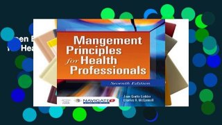 Open EBook Management Principles for Health Professionals online