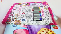 Coloreando Dibujos de Shopkins Libro de Actividades| Coloring Book|Mundo de Juguetes