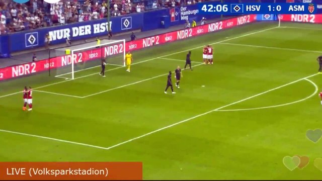 Hamburger SV vs AS Monaco | All Goals and Highlights | 28.07.2018