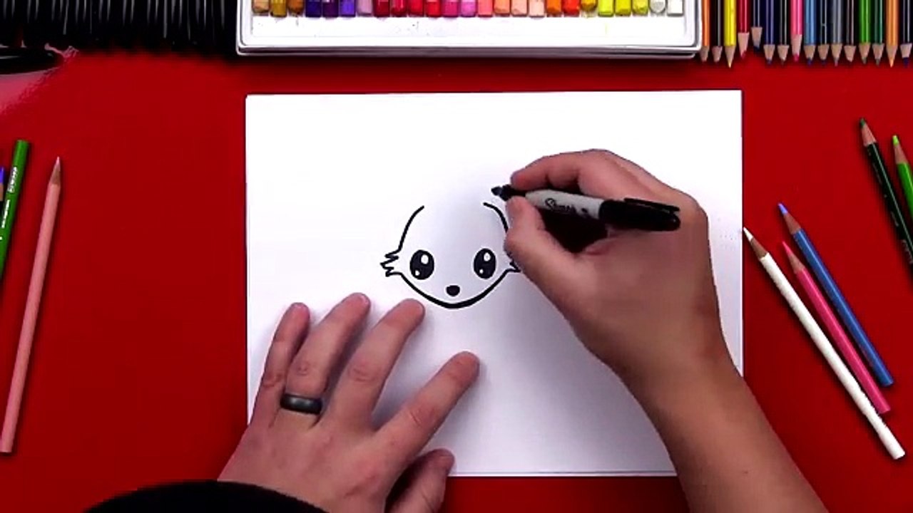 How To Draw An Arctic Fox