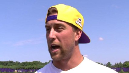 Thielen on Cousins: 'He's one of the most adaptable human beings'