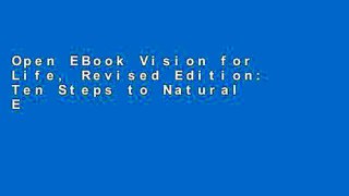 Open EBook Vision for Life, Revised Edition: Ten Steps to Natural Eyesight Improvement online