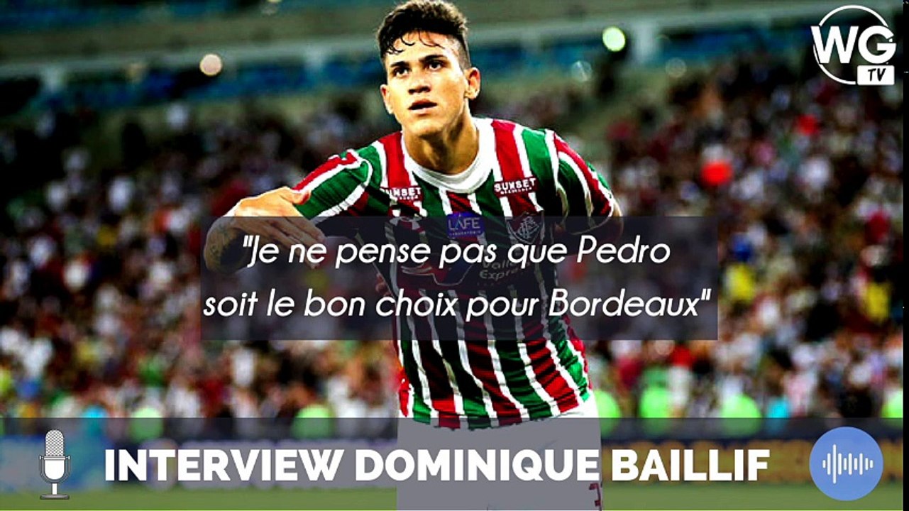 Mercato : "Pedro est un pari risqué pour les Girondins de Bordeaux"