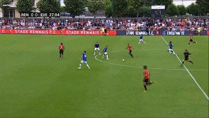 Benjamin Bourigeaud Goal - Rennes [1] - 0 Everton