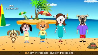 The Finger Family Dog Family Nursery Rhyme | Kids Finger Rhymes Songs