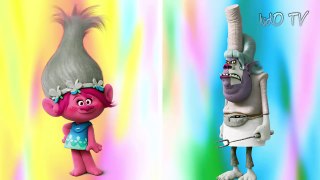 POPPY Troll VS CHEF Bergen – Trolls Movie new Coloring Pages DUEL | Coloring Book for Chi