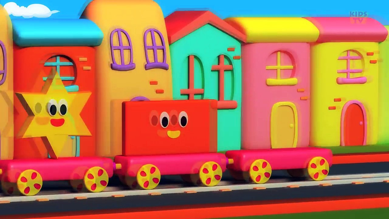Bob The Train | Shapes Song For Kids And Baby | Adventure with Shapes | Bob Cartoons by Ki
