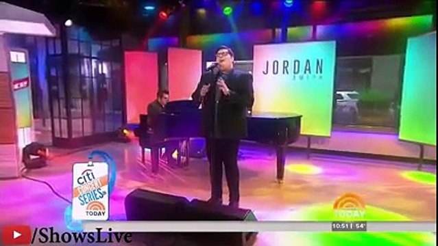 The Voice winner Jordan Smith Somewhere Over The Rainbow LIVE Today Show 2016 Mar 21