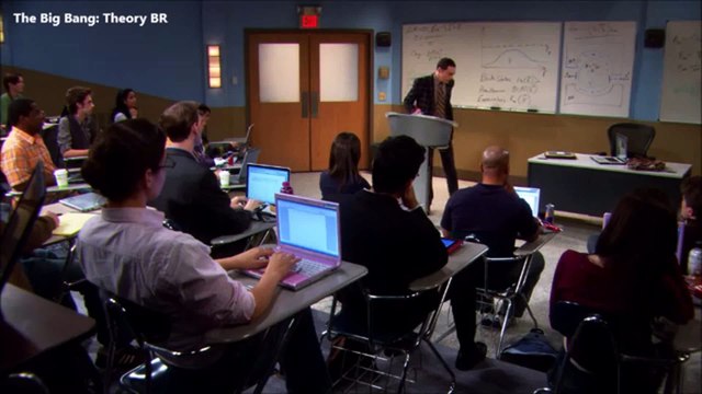 Big Bang A Teoria Tweets sobre a palestra de Sheldon (Dublado)