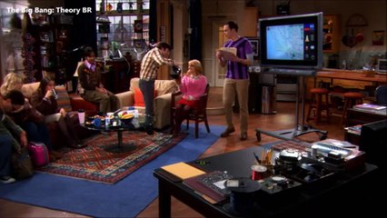 Big Bang   A Teoria Todo mundo viajando de carro para conferência (Dublado)