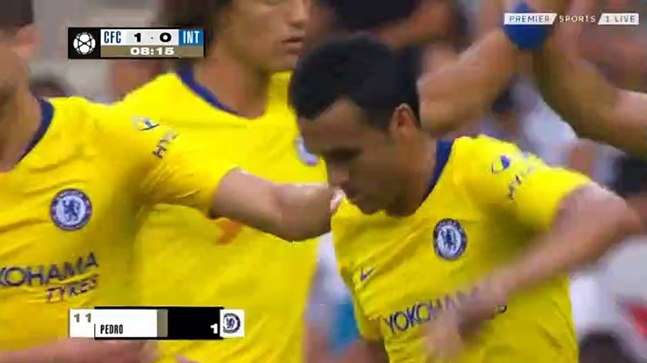Pedro Super Goal GD - Chelsea 1-0 Inter 28.07.2018