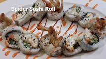 Spider Sushi Roll | Soft Shell Crab Sushi Roll | YumYumCook