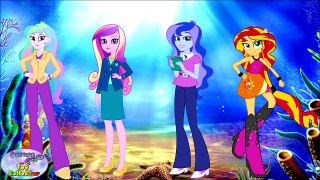 MY LITTLE PONY Transforms Mermaids MLPEG Sunset Shimmer Princess Surprise Egg and Toy Coll