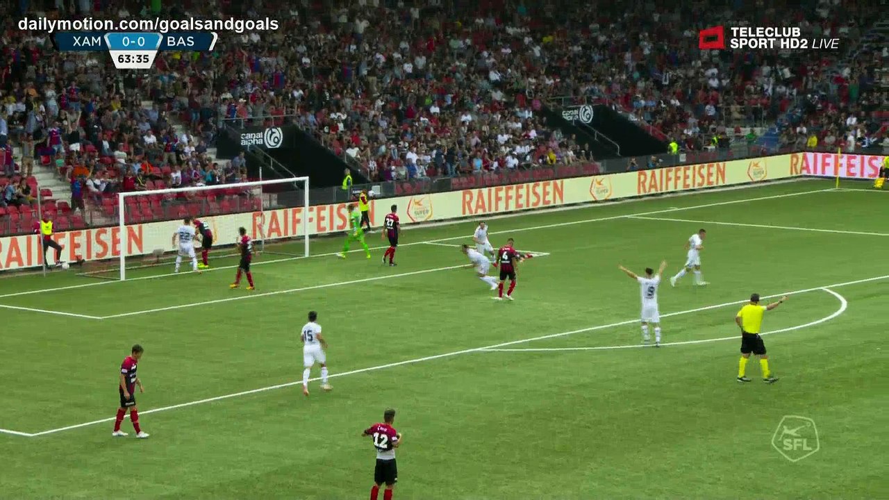 Noah Okafor Goal HD - Xamax 0 - 1 Basel - 28.07.2018 (Full Replay)