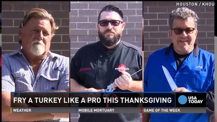 Heres how to fry a Thanksgiving turkey like a pro