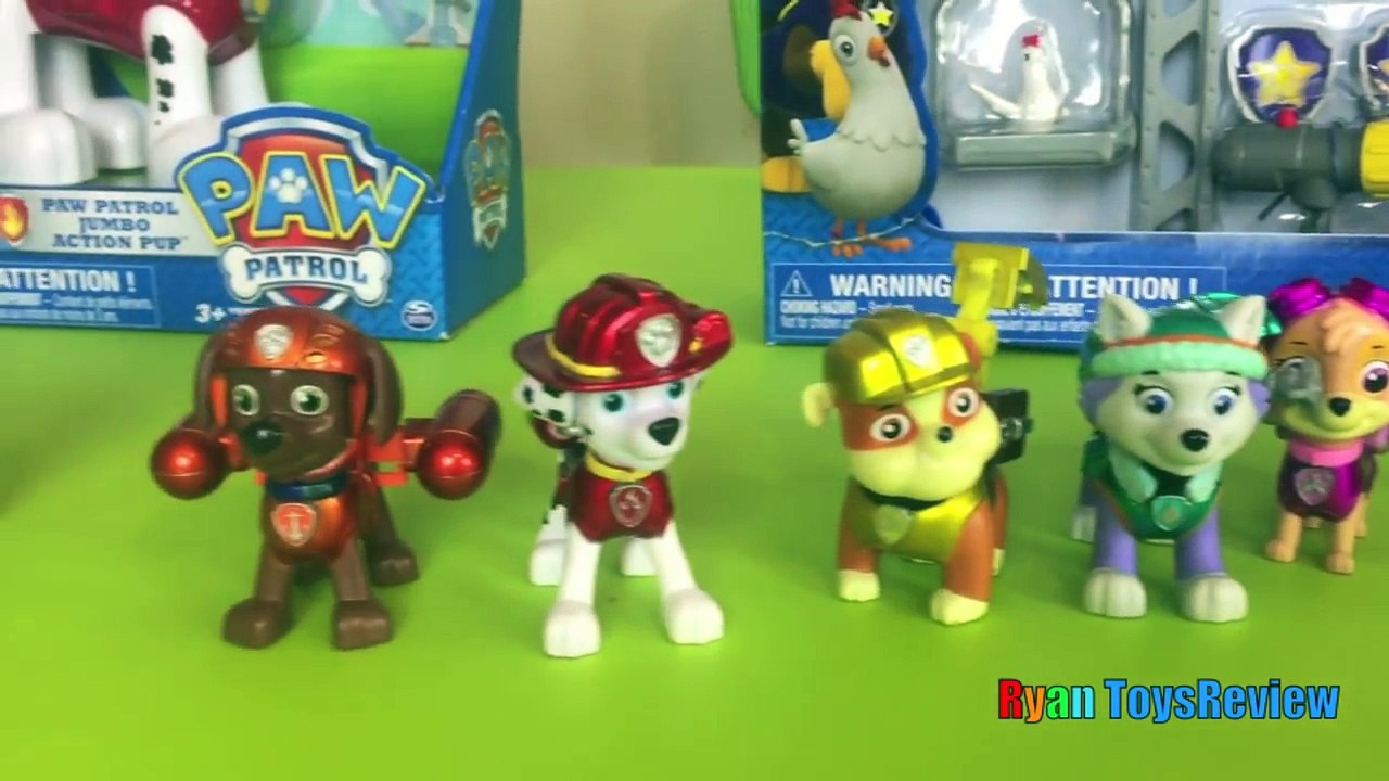 PAW PATROL TOYS Look out Playset with Jumbo Sized Action Pup Marshall