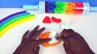 Learn Colors Play Doh Hammer Modelling Clay Mighty Toys Learn Colors For Children