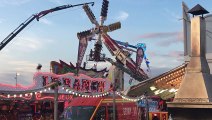 Foire kermesse de Mulhouse : bloqués au sommet d'un manège