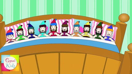 Ten in the Bed Nursery Rhyme With Lyrics - Animation Songs and Rhymes For Children