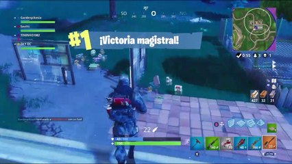 ¡Headshot con victoria magistral! | Fortnite Battle Royale