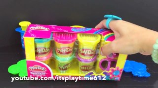 Learn Colors with Peppas Space Rocket Dough & Play Doh | itsplaytime612