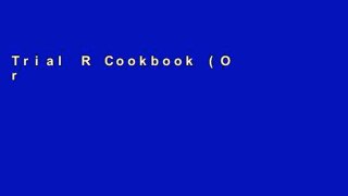 Trial R Cookbook (O reilly Cookbooks) Ebook