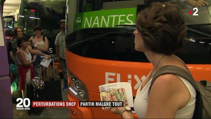 Perturbations SNCF : partir malgré tout
