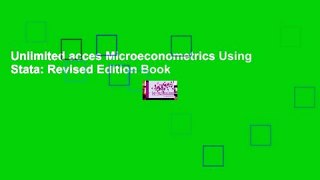 Unlimited acces Microeconometrics Using Stata: Revised Edition Book