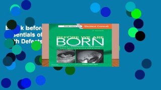 Ebook Before We Are Born: Essentials of Embryology and Birth Defects, 9e Full