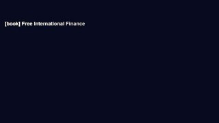 [book] Free International Finance