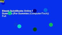 Ebook QuickBooks Online For Dummies (For Dummies (Computer/Tech)) Full