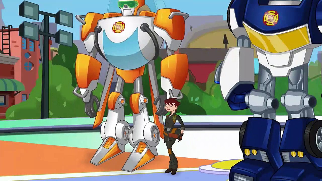 Transformers  Rescue Bots S01 E05 The Alien Invasion of Griffin Rock