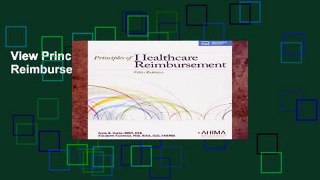 View Principles of Healthcare Reimbursement online