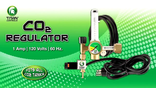 How to setup a Titan Controls CO2 tank & regulator system