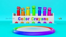 Learn Colors with Colorful Toothpastes for KIds | Best Learning Videos for kids