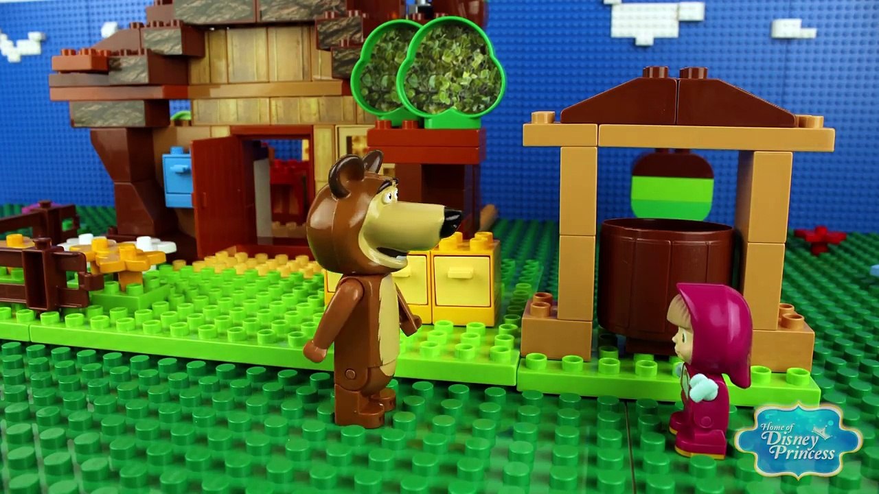 ♥ Masha and the Bear THE GOLDEN FISH And the Three Wishes Cartoon for Kids (Episode 4)
