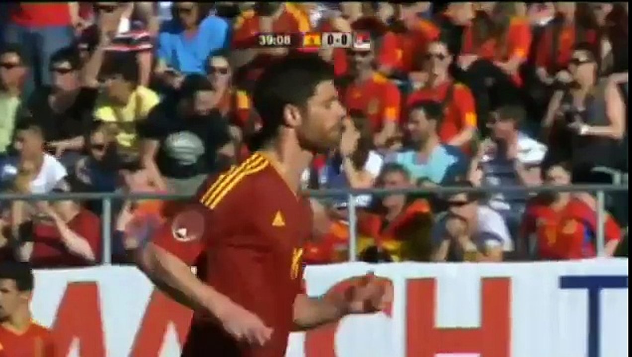 España Vs Serbia 2-0 Amistoso International 26/5/2012