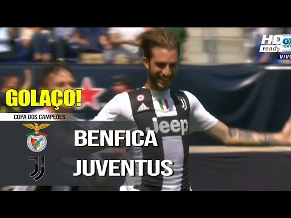 Benfica 1 (2 x 4) 1 Juventus - Melhores Momentos (COMPLETO HD) Champions Cup 28/07/2018