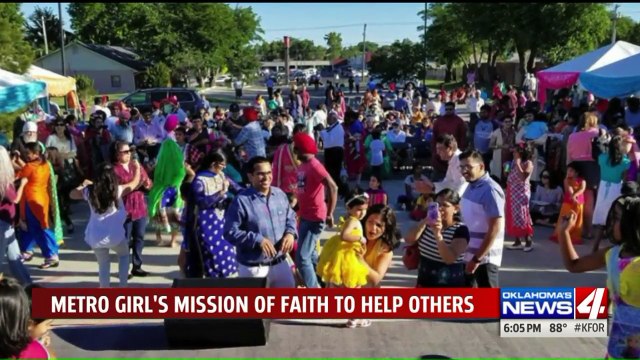 Oklahoma Girl Starts Church Donation Drive to Help Homeless Children