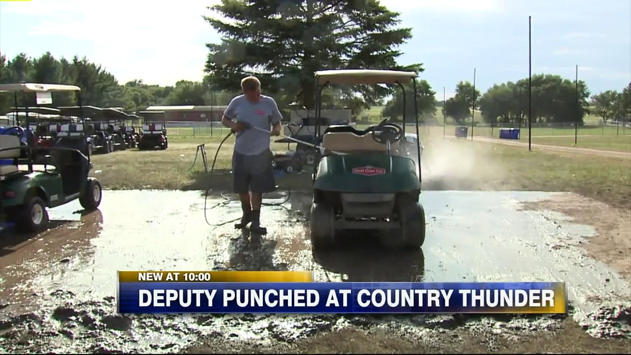 Man Accused of Punching Deputy During Arrest for Urinating on Port-a-Potty at Music Festival