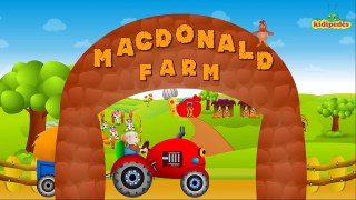Old Macdonald Had A Farm #OldMacdonald Popular #NurseryRhyme I Children Song