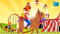 Yankee Doodle Went to Town | Flickbox Nursery Rhymes and Kids Songs | Riding on a Pony