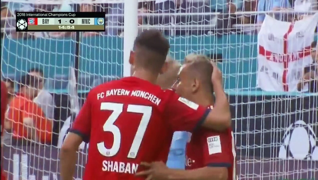 Meritan Shabani Goal  HD - Bayern Munich 1-0 Manchester City 28.07.2018
